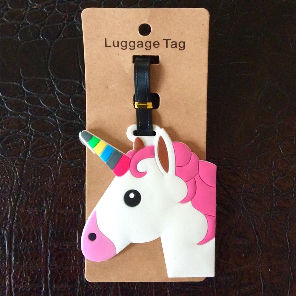 New UNICORN luggage tag for travel.